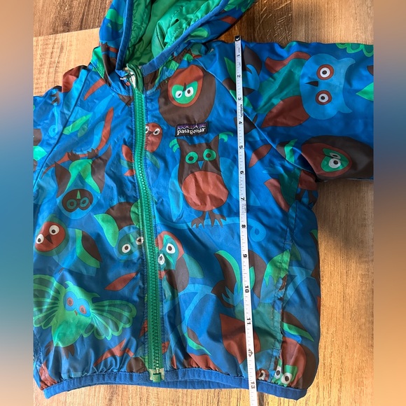 Patagonia Toddler Reversible Hooded Down Jacket Size 18 months - Picture 7 of 11